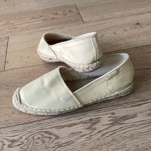 Lilly Pulitzer Gold Lia Espadrille Flats